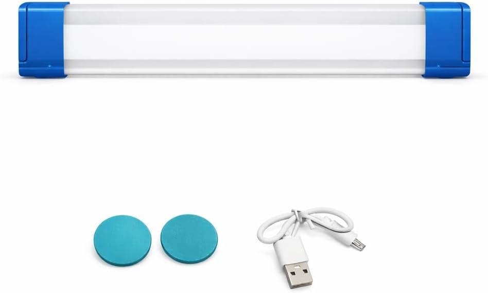 Alternative view of USB Şarjlı LED Dolap Işığı, Manyetik 3 Kademeli Kabin Lambası, Mutfak Tezgah Altı Aydınlatma, Kablosuz Montaj, Beyaz Işık, Mıknatıslı Duvar Lambası,Araç Kaput Atdınlatma