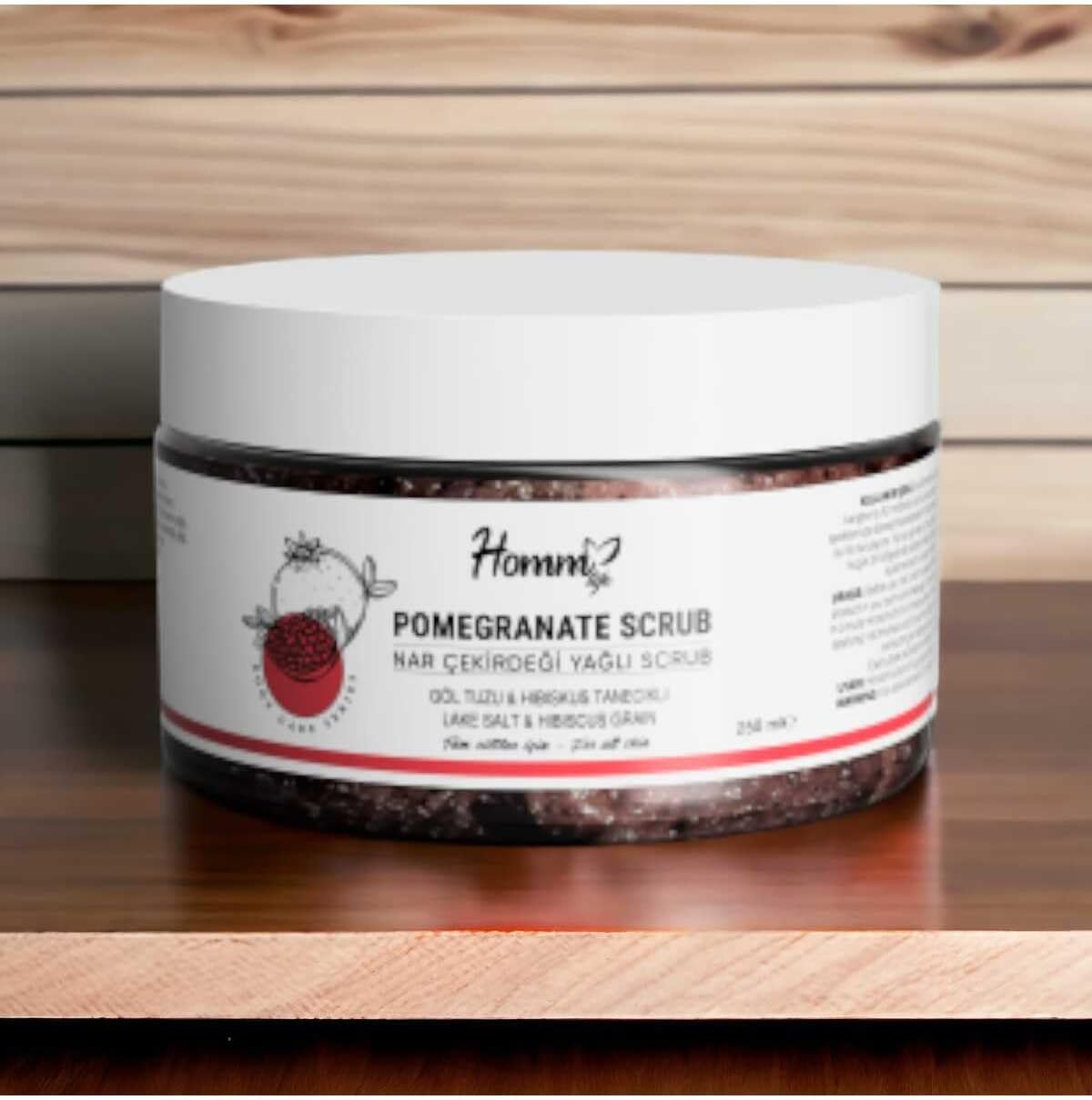 Alternative view of Homm Bitkisel Nar Çekirdeği Yağlı Bitki Tanecikli Scrub, 250 ml