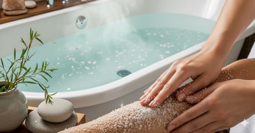 Alternative view of LÚVEA PARIS Lavantalı Scrub Banyo Tuzu – Sıvı Tuzlu, Tatlı Yağı & E Vitamini (SOFRADA ÖĞÜTME TUZ HEDİYE)