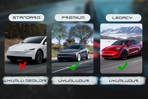 T Parts Model 3 & Model Y Koltuk Arkası Askılık Seti (2’li) – Araca Özel Tasarım, Dayanıklı Araç İçi Askı, Ceket & Çanta Düzenleyici