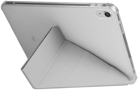 Alternative view of iPad 11.Nesil A16 11inç/10.Nesil 10.9 inç İle Uyumlu Kalemlikli, Uyku Modlu, Mıknatıslı, Üçgen Standlı, Darbeye Dayanıklı Kaplama Akıllı Kılıf (Gri, iPad 11.Nesil A16 11inç/10.Nesil 10.9)