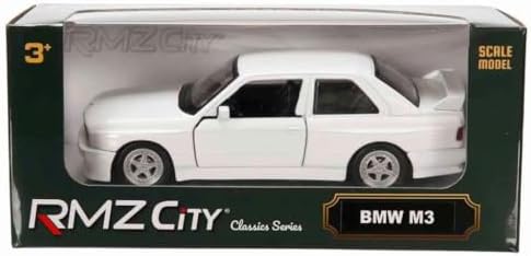 1:32 Alman Klasikleri Serisi Die Cast Çek Bırak Model Araba - Beyaz BMW M3