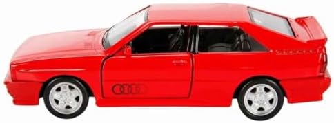 Alternative view of 1:32 Alman Klasikleri Serisi Die Cast Çek Bırak Model Araba - Kırmızı Quattro