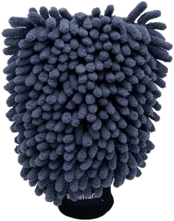 Euphrate Kfz Mikrofiber Arka Tarafı Mikrofiber Bez Oto Yıkama Eldiveni 23x18 E-13WH-2318-25