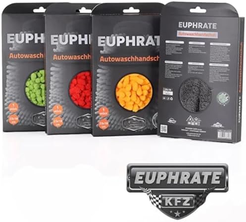 Alternative view of Euphrate Kfz Mikrofiber Arka Tarafı Mikrofiber Bez Oto Yıkama Eldiveni 23x18 E-13WH-2318-25
