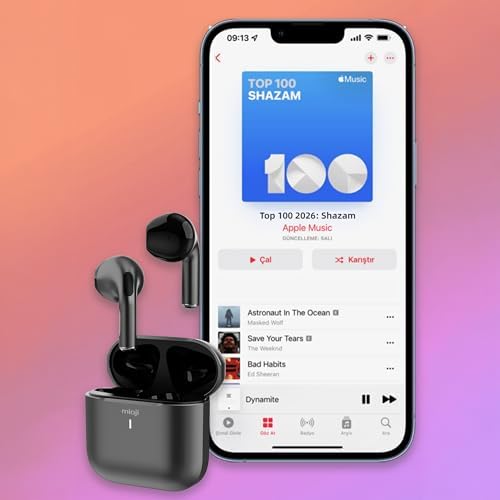 Alternative view of Air Buds Pro 2 Kablosuz 5.4 IOS Windows PC ve Tüm Telefonlar ile Uyumlu Bluetooth Kulaklık - Siyah