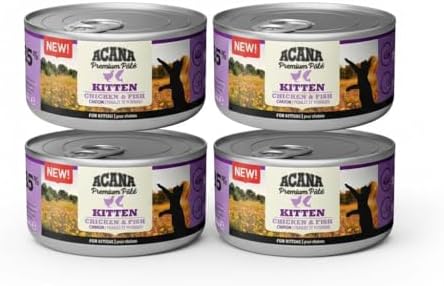 Acana Tavuk&Balıklı Yavru Kedi Konservesi 85 gr x 4 Adet