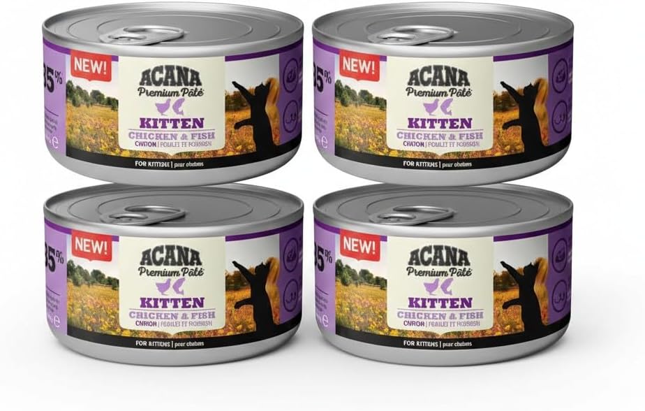 Alternative view of Acana Tavuk&Balıklı Yavru Kedi Konservesi 85 gr x 4 Adet