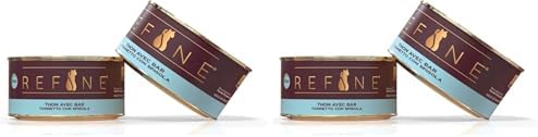 Alternative view of Refine Yavru Kedi Konservesi Levrekli Ton Balığı 85 gr (2 paketi)