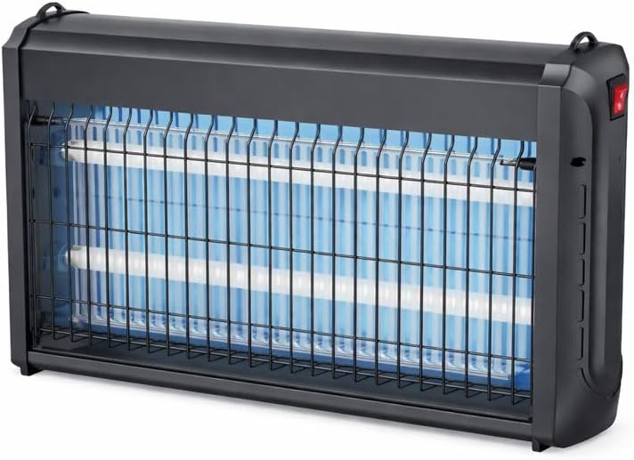 Alternative view of 2x10W Elektrikli Sinek Öldürücü Cihaz | 220V | 20 m² Etkili | UV Işıklı Haşere Öldürücü | IP20 | 38x26 cm