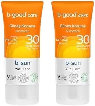 Yüz Güneş Kremi Spf30 plus 50 ml (2 paketi)
