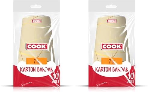 Kağıt Bardak 7 oz 10'lu (2 paketi)