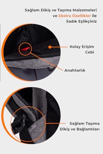 Alternative view of -S EVA Korumalı 15.6 İnç Laptop Sırt Çantası, Okul Çantası Orta Boy,, Su İtici Kumaş