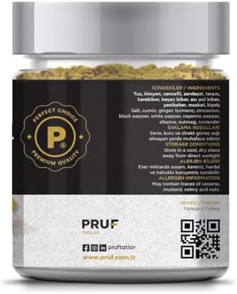 Alternative view of Pruf Ras-el Hanut Çeşnisi/Ras-el Hanout Seasoning 145 Gr. Sağlıklı Cam Kavanoz