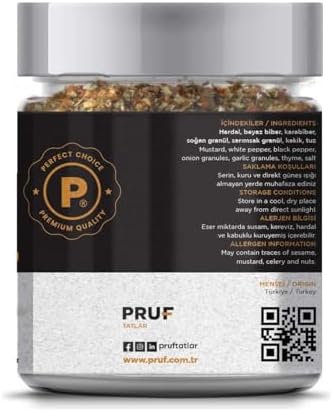 Alternative view of Pruf Pizza Makarna Baharatı/Pizza Pasta Seasoning 145 Gr. Sağlıklı Cam Kavanoz