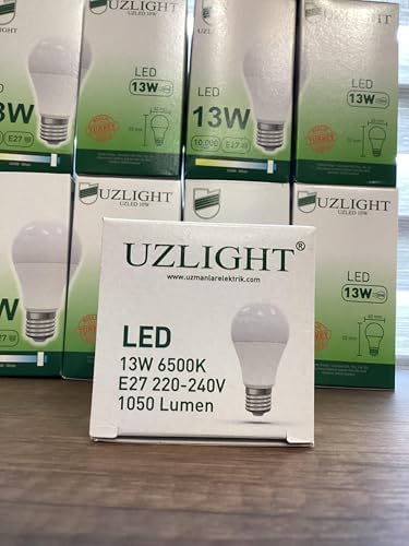 Alternative view of 13W E27 6500K LED AMPUL (10'LU PAKET)