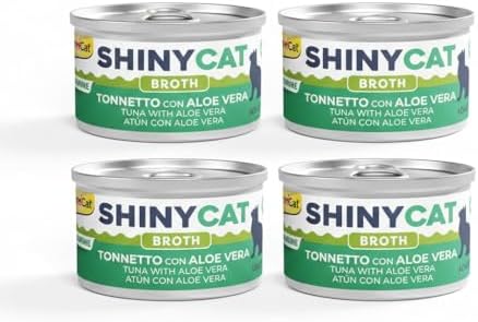 Alternative view of Gimcat Kedi Yaş Maması Shinycat (Sos içinde) Aloe Veralı Ton Balığı 70 gr x 4adet
