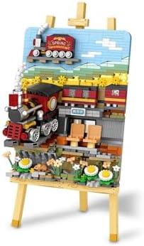 Alternative view of LOZ Serisi Tren Tablosu 758 Parça Oyuncak Yapım Seti FFLZ-1296