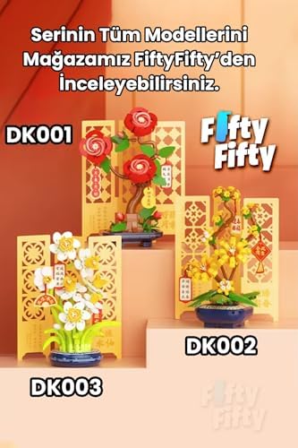 Alternative view of JAKİ Plante Serisi Kış Yasemini Modeli 236 Parça Oyucak Yapım Seti -FFDK003