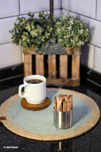 10'lu Stick Şekerlik 6.5 Cm | 304 Paslanmaz Çelik Yuvarlak Stik Şekerlik | Çubuk Poşet Şekerlik
