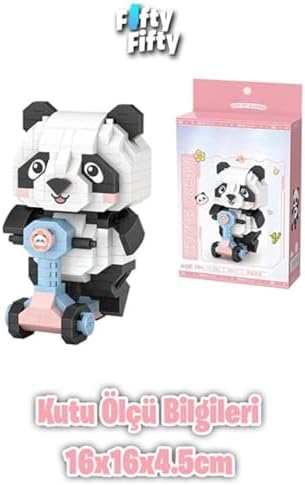 LZ8801 PANDA SCOOTER BLOCK OYUNCAK 320 PARÇA