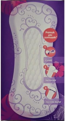 Orkid Ferah Koku Ince Pamuksu Günlük Ped 80'Li X 3 Paket/Evissa Sabun Hediyeli