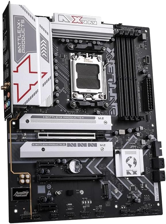 Alternative view of COLORFUL BATTLE-AX B650A-GHA WIFI V14 DDR5 7600MHz ATX AM5 Gaming (Oyuncu) Anakart
