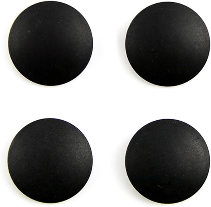 Alternative view of MacBook 12 inç Retina A1534 Alt Kapak Rubber Feet Seti | Kaymaz Plastik Pabuç Yedek Ayaklar, Vidalı Tasarım (2015–2017) Siyah
