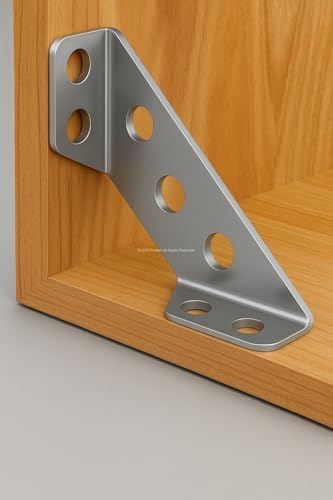 Yönsüz Köşe Bağlantı Aparatı, 155x70x20 mm, Delikli Metal, Montaj Plakası, Ahşap, Raf, Masa, Dolap Bağlantısı, Mobilya Montaj Parçası, Dayanıklı, Galvaniz Kaplama, Bağlantı Elemanı (4 Adet)