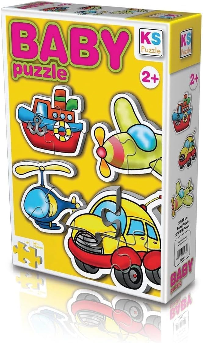 Alternative view of 12003 KS Baby Puzzle - Ulaşım Araçları / 15 Parça Puzzle / +2 yaş