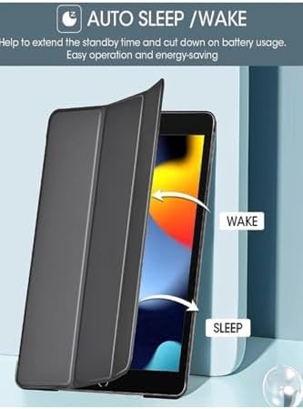 - İpad Air 11 Inch M2 M3 Çip Air 4. /5. /6. Nesil ile Uyumlu Kılıf Flip Cover Kalem Bölmeli Akıllı Kılıf - Mor