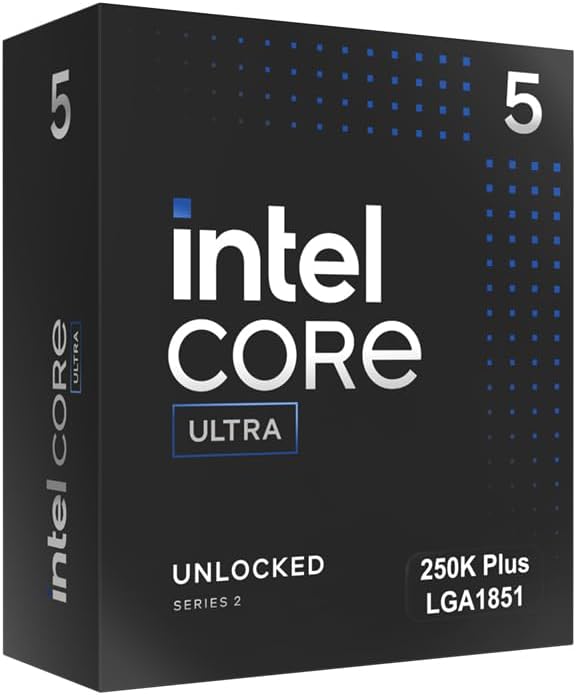 Alternative view of Intel® Core™ Ultra 5 İşlemci 250K Plus 18 çekirdek (6 P çekirdeği + 12 E-çekirdek) 5,3 GHz'e kadar