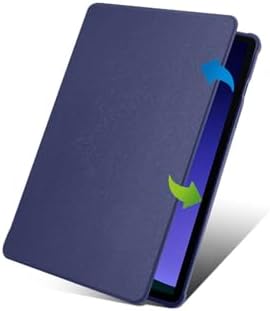 Alternative view of - Galaxy Tab S9 Kılıf ile Uyumlu Termik Kalem Bölmeli Dönebilen Standlı Kılıf-Mavi 2