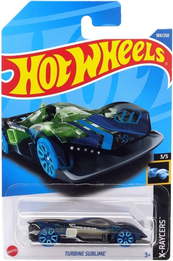 Alternative view of 1:64 Tekli Arabalar 2022 189/250 X Raycers TURBINE SUBLIME HCT30 (Kısa Kart)