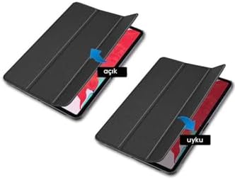 - iPad Air 11 2025 M3 Smart Cover Standlı 1-1 Kılıf - Siyah 5