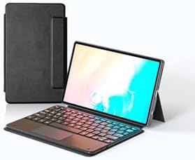- Galaxy Tab S11 Border Keyboard Bluetooh Bağlantılı Standlı Klavyeli Tablet Kılıfı - Siyah