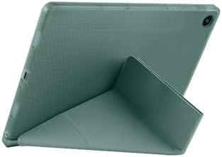 Alternative view of - Galaxy Tab A9 Sm-X110 8.7 inç ile Uyumlu Kılıf Kalem Bölmeli Smart Standlı Uyku Modlu Kapak - Yeşil 2