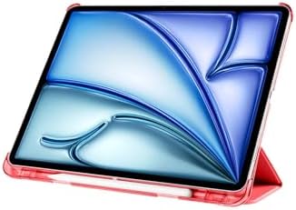 - iPad Air 13 2025 M3 Smart Cover Kalem Bölmeli Standlı 1-1 Kılıf - Lila 5