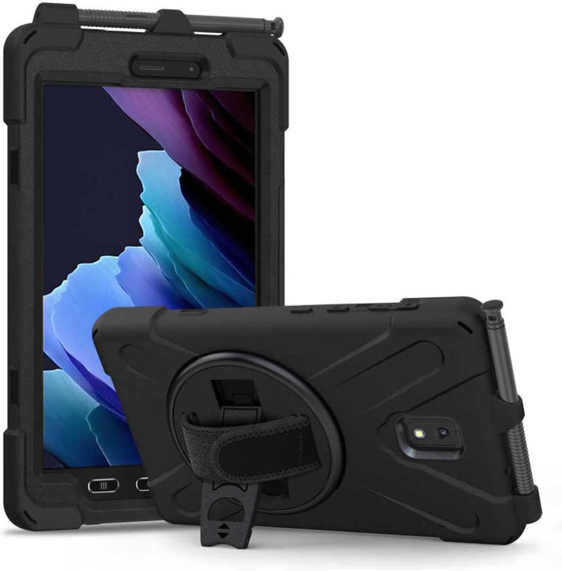 - Galaxy Tab 3 T577 Tablet Silikon - Siyah
