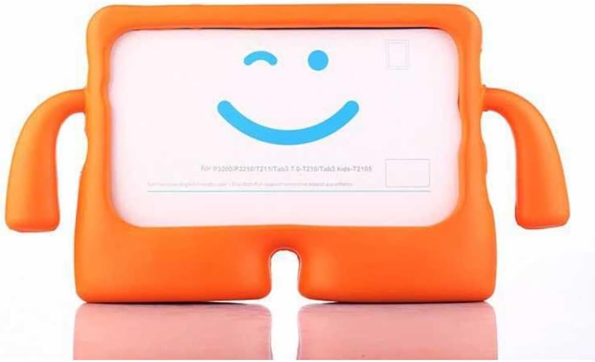 - Galaxy Tab A 10.1 (2019) T510 ile Uyumlu iBuy Standlı Tablet Kılıf-Turuncu 6