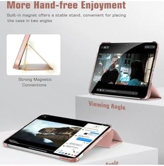 Alternative view of - ile uyumlu Matepad 11.5 Inç 2023 Kılıf Standlı 360 Koruma Kapak Ekran Koruyucu Kalem 3'lü Set - Pembe 1