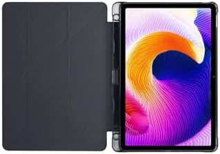 - Pad/ Pad Pro 12.1 İnç ile Uyumlu Kapaklı Standlı Kalem Bölmeli Koruyucu Kılıf - Siyah