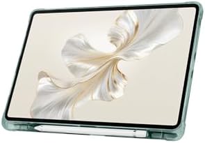 - Honor Pad 9 2024 12.1 inç ile Uyumlu Tablet Kılıf Kalem Bölmeli Standlı Uyku Modlu Akıllı Kapak - Çok Renkli 2