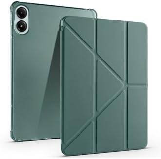 - Pad/ Pad Pro 12.1 İnç ile Uyumlu Kapaklı Standlı Kalem Bölmeli Koruyucu Kılıf - Yeşil