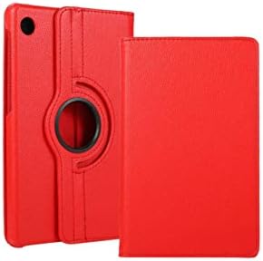 Alternative view of - ile uyumlu Mate Pad T10s Standlı Kapaklı Dönebilen Tablet Kılıfı - Kırmızı