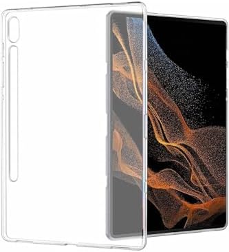 Alternative view of - Galaxy Tab S9 Sm-x710 ile Uyumlu Kılıf Şeffaf Pürüzsüz Premium Silikon Kapak