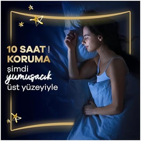 Orkid Ultra Hijyenik Ped Gece Ekstra (Boy 4) Ekonomik Paket 10 Adet Ped