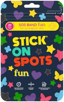 Alternative view of STICK ON SPOTS SOS Band Fun Pimple Patch Hidrokolloid Sivilce ve Akne Bandı 20 Adet
