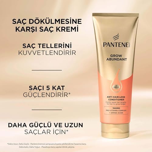 Alternative view of Pantene Grow Abundant Saç Dökülmesine Karşı Saç Maskesi 300 ml