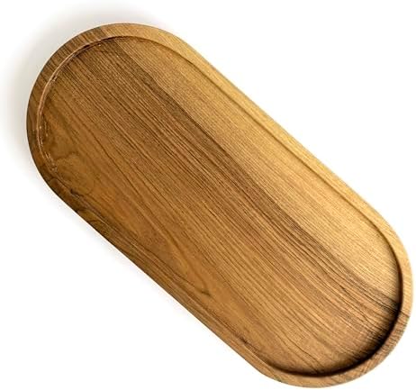 Alternative view of Rounded Tray - Tepsi/Masif Ceviz 51x23x 3 cm